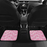 Scotland Rugby Custom Car Mats Go Scottish Thistle Pink Version - Wonder Print Shop