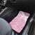 Scotland Rugby Custom Car Mats Go Scottish Thistle Pink Version - Wonder Print Shop