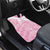 Scotland Rugby Custom Car Mats Go Scottish Thistle Pink Version - Wonder Print Shop