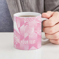 Scotland Rugby Custom Ceramic Mug Go Scottish Thistle Pink Version - Wonder Print Shop