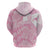 Scotland Rugby Custom Hoodie Go Scottish Thistle Pink Version - Wonder Print Shop