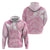 Scotland Rugby Custom Hoodie Go Scottish Thistle Pink Version - Wonder Print Shop
