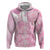 Scotland Rugby Custom Hoodie Go Scottish Thistle Pink Version - Wonder Print Shop