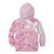 Scotland Rugby Custom Kid Hoodie Go Scottish Thistle Pink Version - Wonder Print Shop