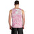 Scotland Rugby Custom Men Tank Top Go Scottish Thistle Pink Version - Wonder Print Shop