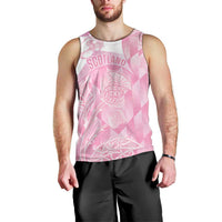 Scotland Rugby Custom Men Tank Top Go Scottish Thistle Pink Version - Wonder Print Shop