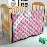 Scotland Rugby Custom Quilt Go Scottish Thistle Pink Version - Wonder Print Shop