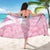 Scotland Rugby Custom Sarong Go Scottish Thistle Pink Version - Wonder Print Shop
