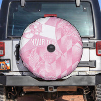 Scotland Rugby Custom Spare Tire Cover Go Scottish Thistle Pink Version - Wonder Print Shop