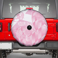 Scotland Rugby Custom Spare Tire Cover Go Scottish Thistle Pink Version - Wonder Print Shop