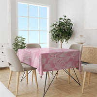 Scotland Rugby Custom Tablecloth Go Scottish Thistle Pink Version - Wonder Print Shop