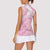 Scotland Rugby Custom Women Sleeveless Polo Shirt Go Scottish Thistle Pink Version - Wonder Print Shop