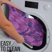 Scotland Rugby Custom Bathroom Set Go Scottish Thistle Purple Version - Wonder Print Shop