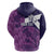 Scotland Rugby Custom Hoodie Go Scottish Thistle Purple Version - Wonder Print Shop