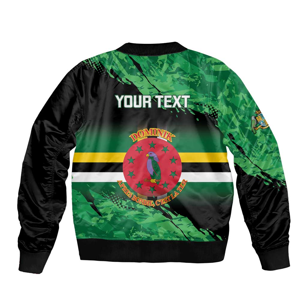 Persionalized Dominica 1978 Bomber Jacket Dominik Independence Anniversary Grunge Style - Wonder Print Shop