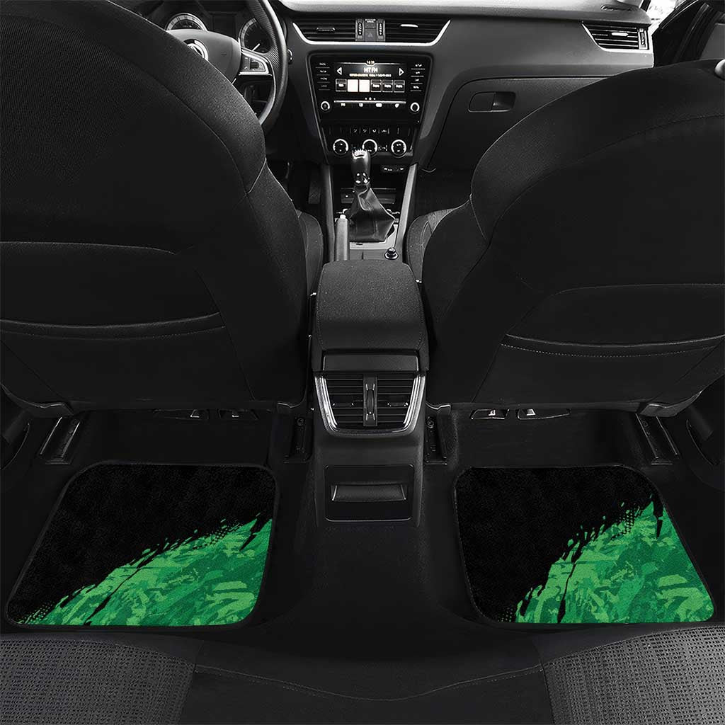 Persionalized Dominica 1978 Car Mats Dominik Independence Anniversary Grunge Style - Wonder Print Shop