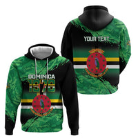 Persionalized Dominica 1978 Hoodie Dominik Independence Anniversary Grunge Style - Wonder Print Shop