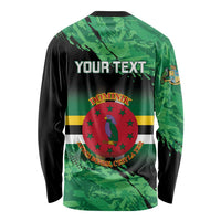 Persionalized Dominica 1978 Long Sleeve Shirt Dominik Independence Anniversary Grunge Style - Wonder Print Shop