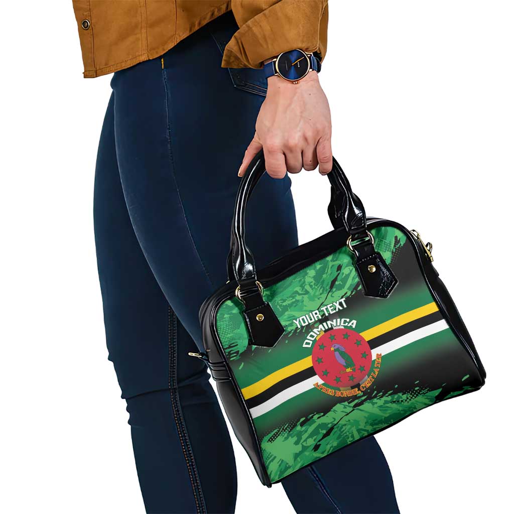 Persionalized Dominica 1978 Shoulder Handbag Dominik Independence Anniversary Grunge Style