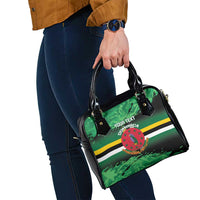 Persionalized Dominica 1978 Shoulder Handbag Dominik Independence Anniversary Grunge Style