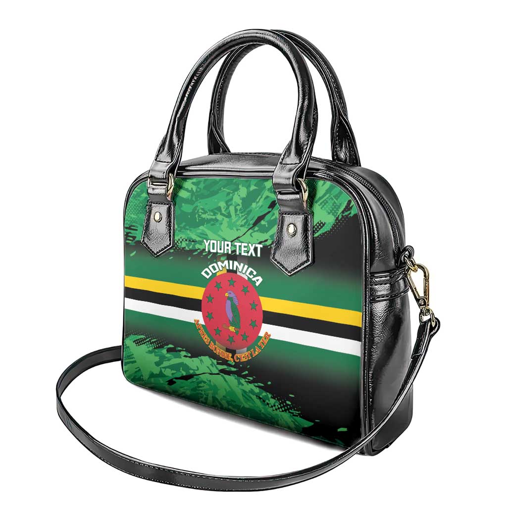 Persionalized Dominica 1978 Shoulder Handbag Dominik Independence Anniversary Grunge Style