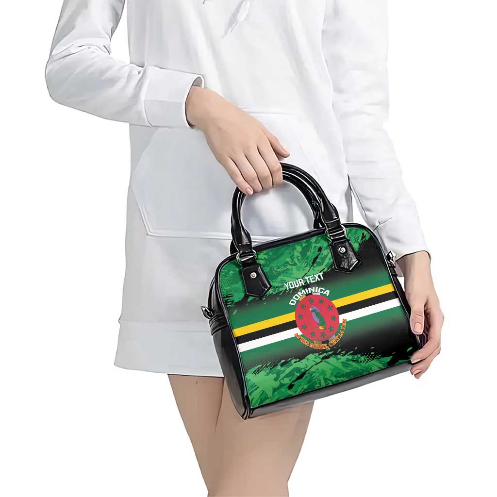 Persionalized Dominica 1978 Shoulder Handbag Dominik Independence Anniversary Grunge Style