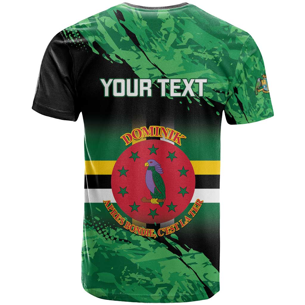 Persionalized Dominica 1978 T Shirt Dominik Independence Anniversary Grunge Style - Wonder Print Shop