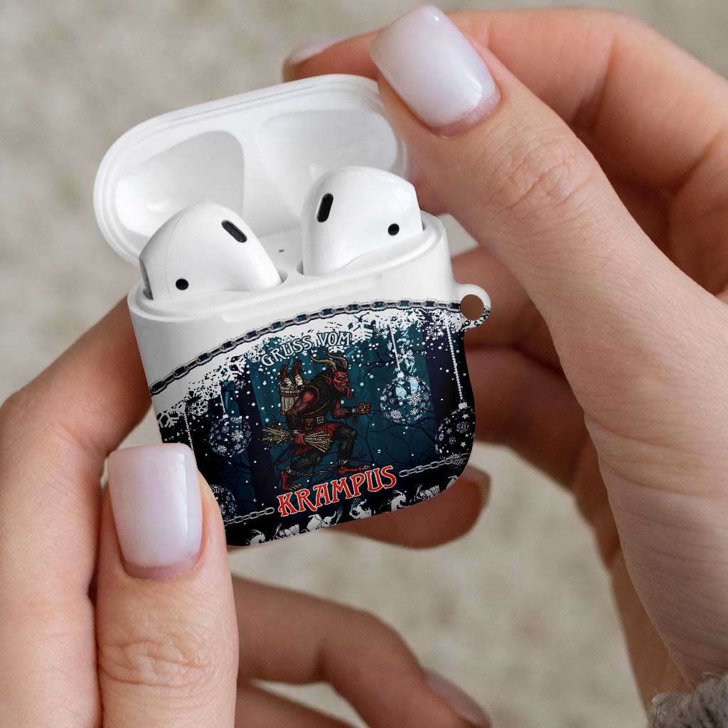Gruss vom Krampus Christmas AirPods Case Creepy Xmas Devil - Wonder Print Shop