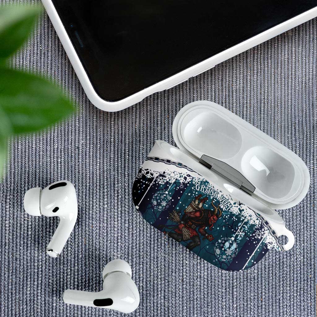 Gruss vom Krampus Christmas AirPods Case Creepy Xmas Devil - Wonder Print Shop