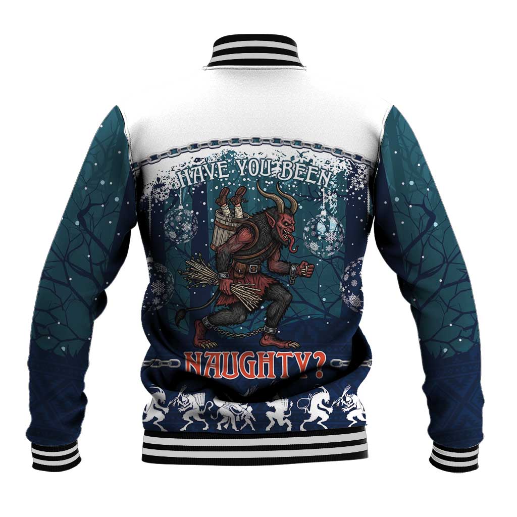 Gruss vom Krampus Christmas Baseball Jacket Creepy Xmas Devil - Wonder Print Shop