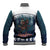 Gruss vom Krampus Christmas Baseball Jacket Creepy Xmas Devil - Wonder Print Shop