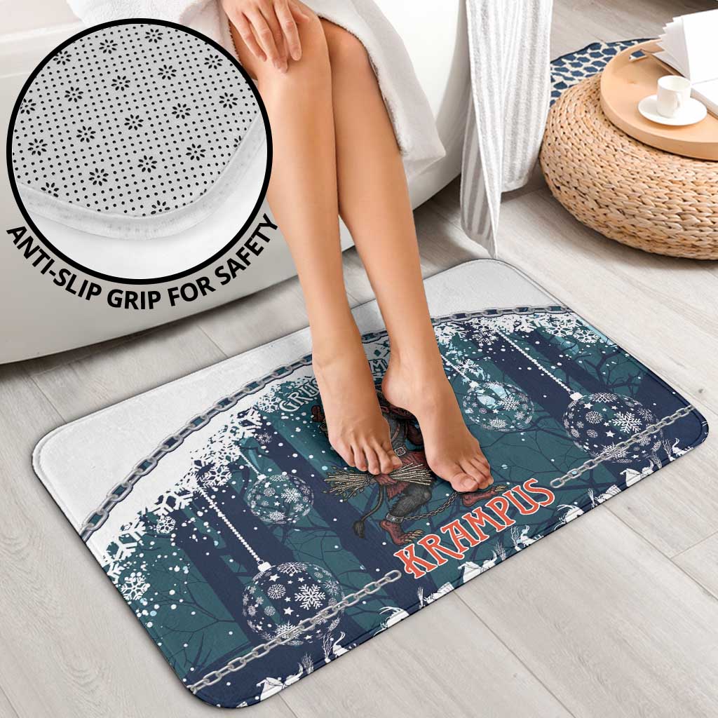 Gruss vom Krampus Christmas Bathroom Set Creepy Xmas Devil - Wonder Print Shop