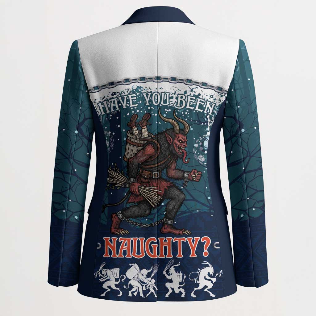Gruss vom Krampus Christmas Blazer Creepy Xmas Devil - Wonder Print Shop
