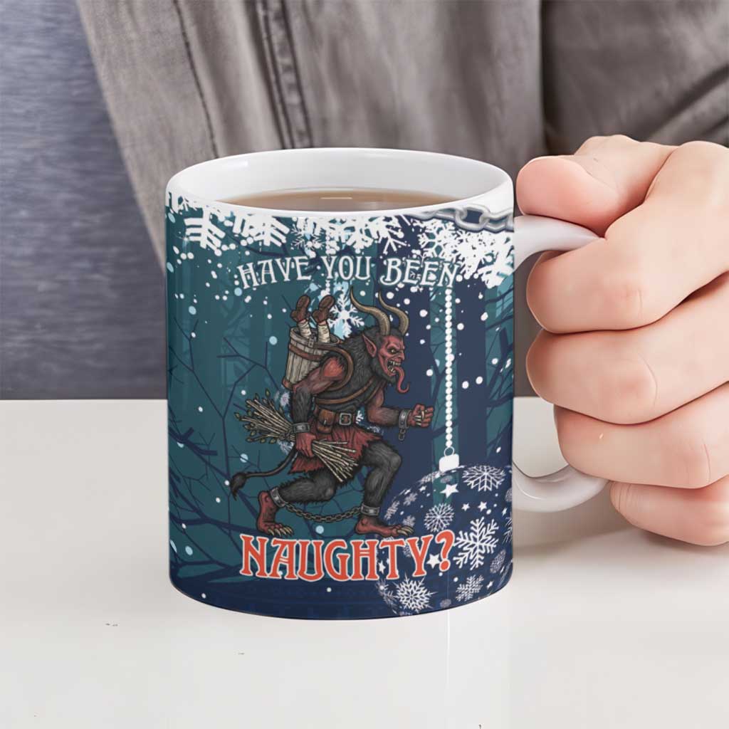 Gruss vom Krampus Christmas Ceramic Mug Creepy Xmas Devil - Wonder Print Shop