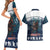 Gruss vom Krampus Christmas Couples Matching Short Sleeve Bodycon Dress and Hawaiian Shirt Creepy Xmas Devil - Wonder Print Shop