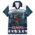 Gruss vom Krampus Christmas Family Matching Mermaid Dress and Hawaiian Shirt Creepy Xmas Devil - Wonder Print Shop