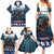 Gruss vom Krampus Christmas Family Matching Summer Maxi Dress and Hawaiian Shirt Creepy Xmas Devil - Wonder Print Shop
