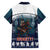 Gruss vom Krampus Christmas Family Matching Summer Maxi Dress and Hawaiian Shirt Creepy Xmas Devil - Wonder Print Shop