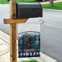 Gruss vom Krampus Christmas Garden Flag Creepy Xmas Devil - Wonder Print Shop