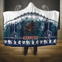 Gruss vom Krampus Christmas Hooded Blanket Creepy Xmas Devil - Wonder Print Shop