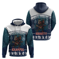 Gruss vom Krampus Christmas Hoodie Creepy Xmas Devil - Wonder Print Shop