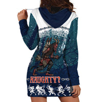 Gruss vom Krampus Christmas Hoodie Dress Creepy Xmas Devil - Wonder Print Shop