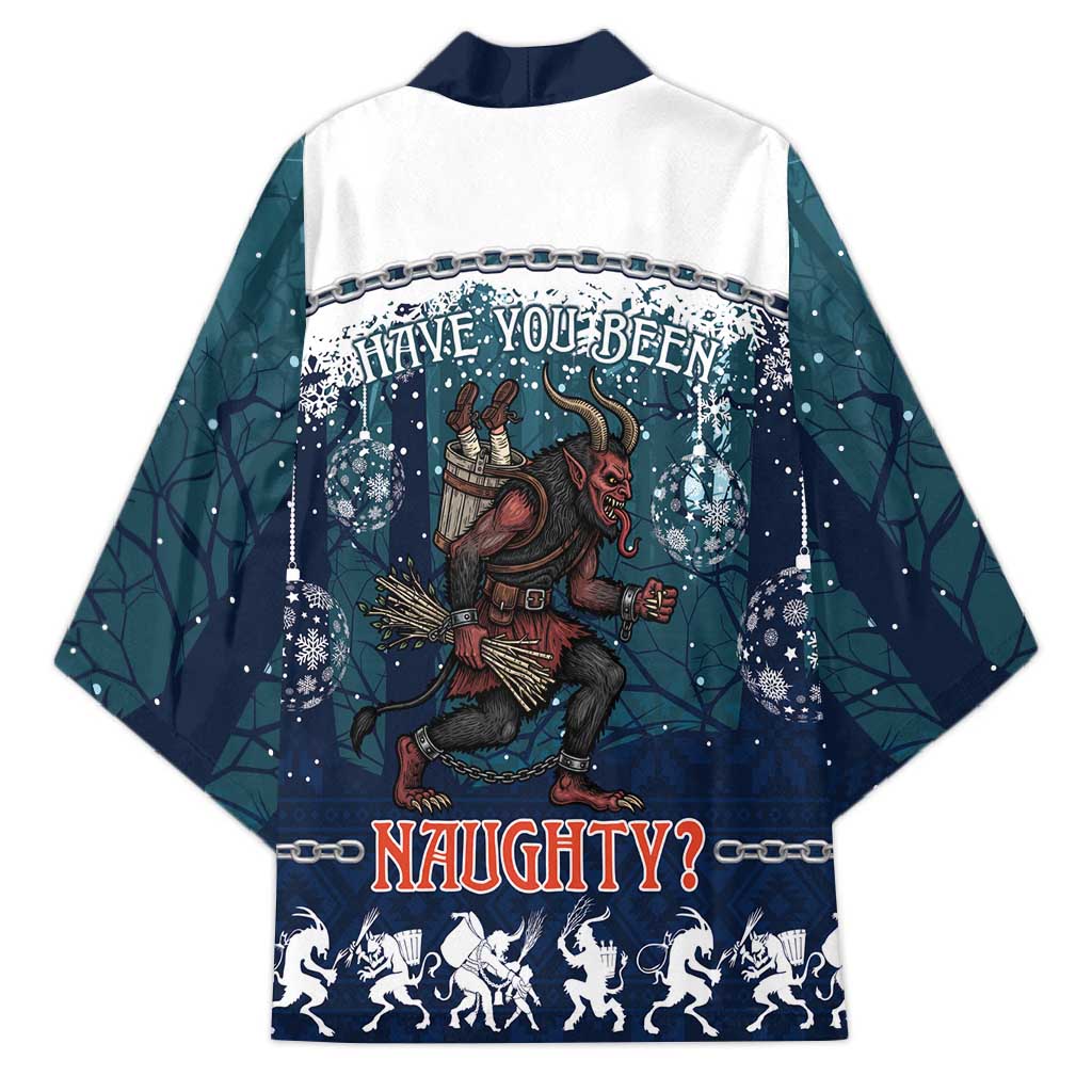 Gruss vom Krampus Christmas Kimono Creepy Xmas Devil - Wonder Print Shop