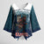 Gruss vom Krampus Christmas Kimono Sleeve Blouse Creepy Xmas Devil - Wonder Print Shop