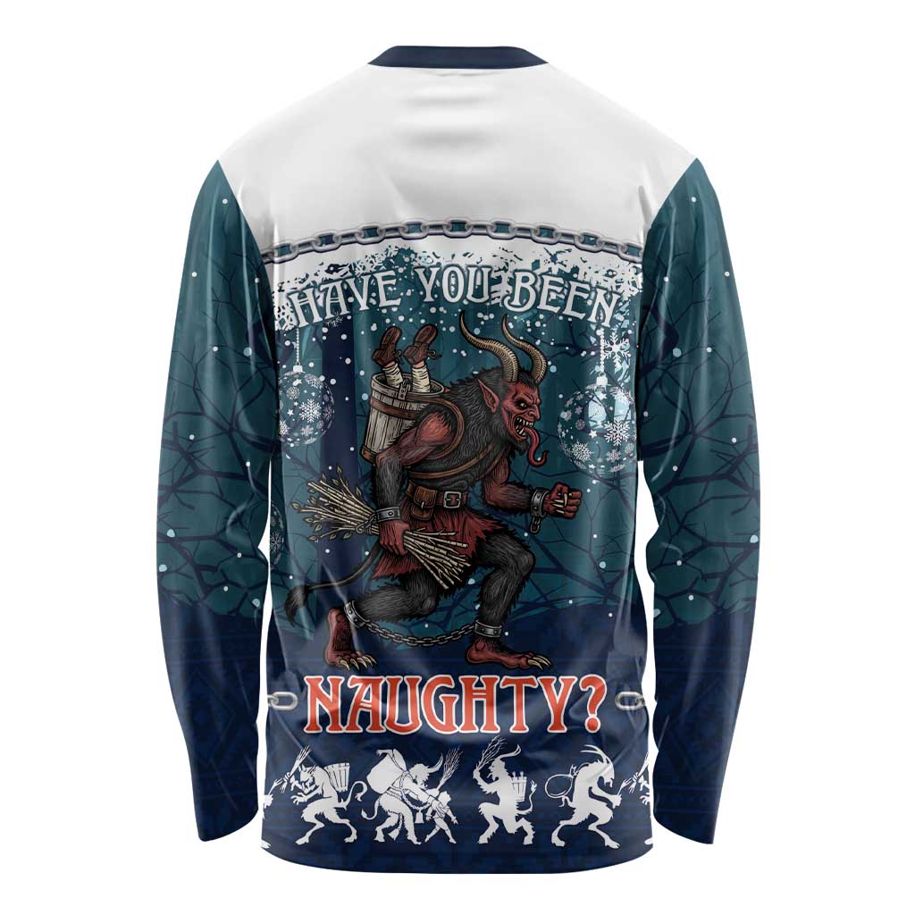 Gruss vom Krampus Christmas Long Sleeve Shirt Creepy Xmas Devil - Wonder Print Shop
