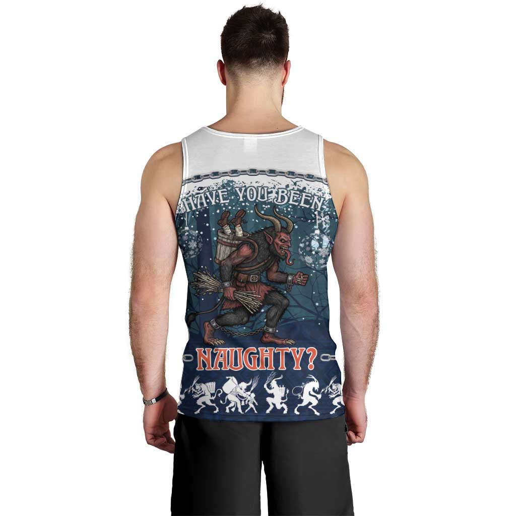 Gruss vom Krampus Christmas Men Tank Top Creepy Xmas Devil - Wonder Print Shop