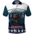 Gruss vom Krampus Christmas Polo Shirt Creepy Xmas Devil - Wonder Print Shop