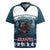 Gruss vom Krampus Christmas Rugby Jersey Creepy Xmas Devil - Wonder Print Shop