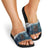 Gruss vom Krampus Christmas Slide Sandals Creepy Xmas Devil - Wonder Print Shop