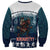 Gruss vom Krampus Christmas Sweatshirt Creepy Xmas Devil - Wonder Print Shop